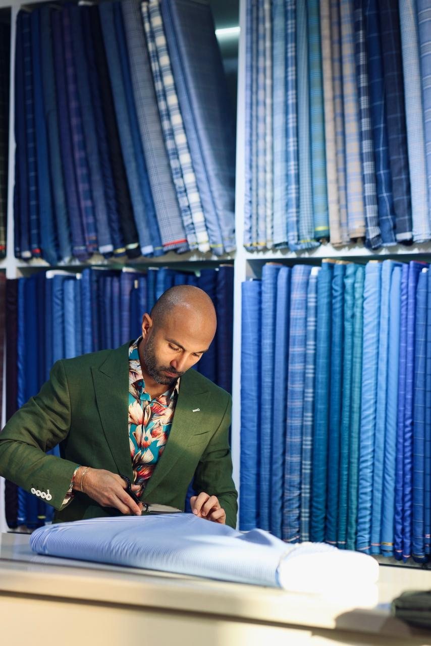 Cutting fabric